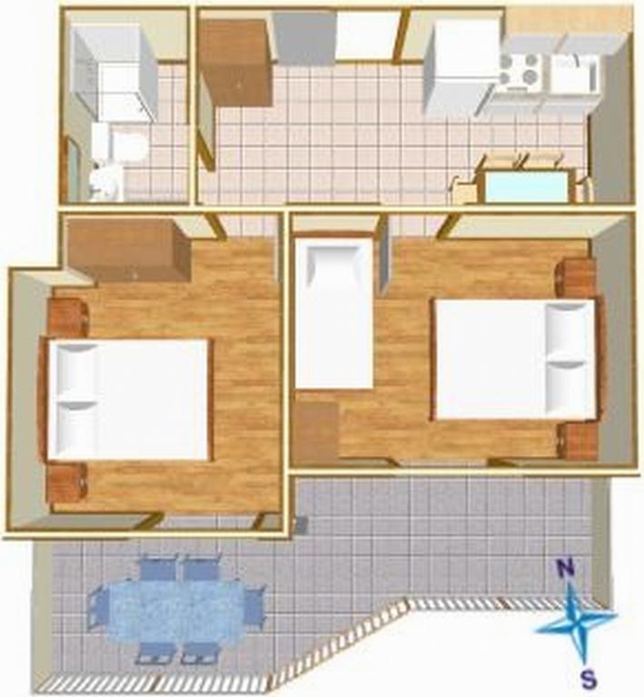 Apartments Toni Two Igrane Εξωτερικό φωτογραφία