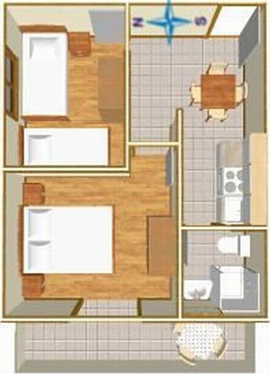 Apartments Toni Two Igrane Εξωτερικό φωτογραφία
